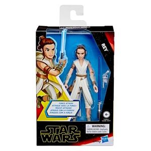 Star Wars Galaxy of Adventures Rey 5 Inch Scale Action Figure Toy W/ Accessories